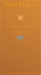 Mobile Screenshot of geofire.co.za